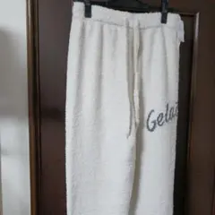 Gelato pique ロゴ入りフリースルームウェア