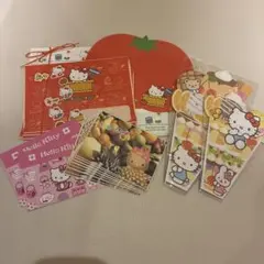 【レトロ】　ハローキティ　レターセット　便せん　封筒　メモ帳　まとめ売り