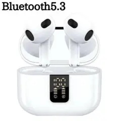 最新版 Bluetooth5.3 ワイヤレスイヤホン ノイズキャンセリング。