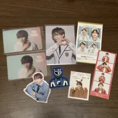 なにわ男子 藤原丈一郎 トレカ＆ステッカーセット