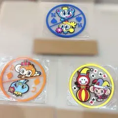 ナルミヤキャラクターズ　クリアラバーコースター　3種セット