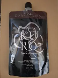 KUROクリームシャンプーDARK BROWN 400g - メルカリ