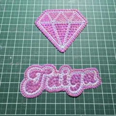 うちわ　デコパーツ　デコストーン　デコうちわ　SixTONES 京本大我