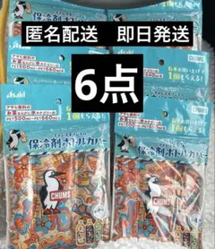 アサヒ飲料 チャムスオリジナル保冷剤ボトルカバー　　1種類6点