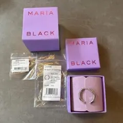 新品】 MARIA BLACK CHANCE MINI ピアス 2個セット - メルカリ
