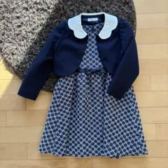 フォーマル　ワンピースボレロセット　120
