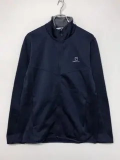 Salomon 古着 ロゴプリント スタンドカラー トラックジャケット