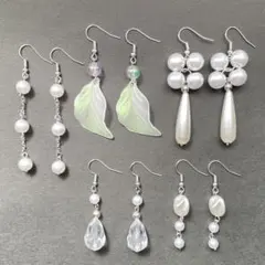 ピアス　まとめ売り　5点　セット　ハンドメイド