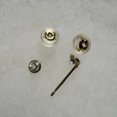 K10 YG アクアマリンのピアスのサムネイル