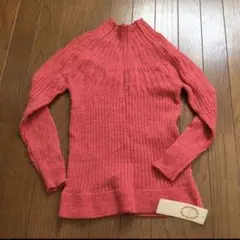 テチチ 新品 ニット カットソー 長袖 ニット プルオーバー ウール アルパカ入