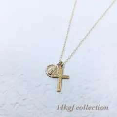 14kgf 크로스 마리아 목걸이 크로스 목걸이 목걸이