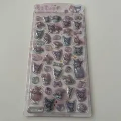 クロミ　マイメロディ　ボンボンドロップシールミニ　うるちゅるポップシール