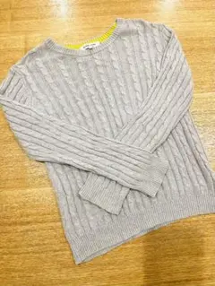 グローバルワーク/ケーブルニット　XL（120〜130㎝）