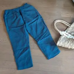 ルノンキュール★レーヨン混パンツ★ネイビーのサムネイル