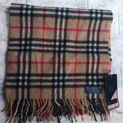 Burberry's カシミヤ マフラー チェック柄