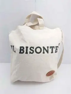 ?イルビゾンテ キャンバストートバッグ ベージュ系 ユニセックス