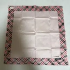 BURBERRY ハンカチ ピンク バーバリーチェック柄のサムネイル