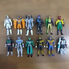 仮面ライダー ソフビフィギュアセット 12体