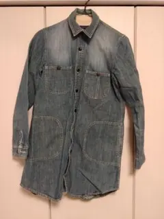 Rhythm of Life デニムロングシャツ S