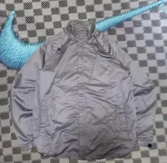 NIKE ナイロンジャケット ドローコード 00s テック系 y2k 格子