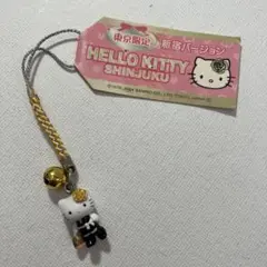 東京限定 ハローキティ 新宿バージョン 根付けストラップ