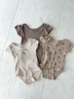 【まとめ売り】ベビー肌着 ボディスーツ 80cm