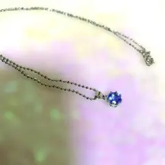 新品　天然石フローライトネックレス　カラーチェンジ