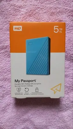 新品 WD My Passport 5TB ポータブルHDD