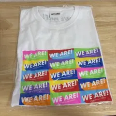 【新品未開封】WE ARE! Tシャツ 白