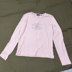 BURBERRY ピンク ロンT 長袖 Tシャツ キッズ 160Aのサムネイル