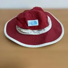 ノースフェイス キッズ ホライズンハット 赤 KMサイズ NNJ41702