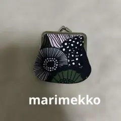 美品　マリメッコ　marimekko がま口 コインケース