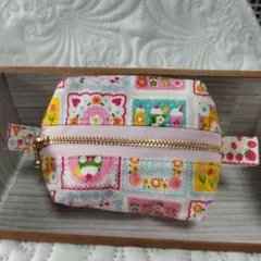 激安♡5点目100円♡新品♡ハンドメイド♡フルーツサンド柄♡ぷっくり 