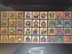 【9弾すくみコンプセット 】旧ビックリマンシール チョコ版すくみ36枚フルコンプ