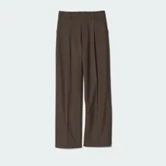 UNIQLO タックワイドパンツ　S