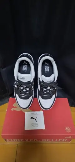 PUMA スニーカー ホワイト/ブラック/グリーン