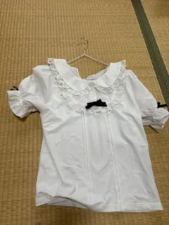 LIZ LISA リボンビジューカットトップス 訳ありのサムネイル