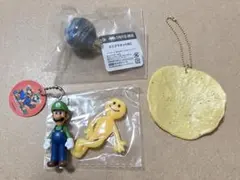 【スーパーマリオブラザーズ】ルイージ 含むキーホルダー&雑貨4点セット