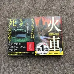 2冊セット「さっちゃんは、なぜ死んだのか?」真梨幸子　「火車」宮部みゆき