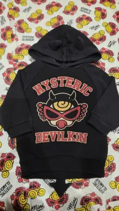 ヒスミニ　デビル裏起毛90　トレーナー