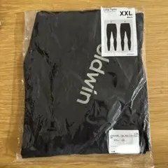 フュージョンロングタイツ　ブラック　シースリーフィット