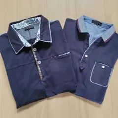 m.f.editorial 半袖 ポロシャツ 2枚セットのサムネイル