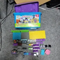 おおきなバイキンじょうとだだんだんブロックバケツ