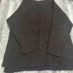 ココディール　ブラウン　長袖　ニット　セーター