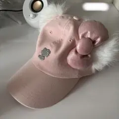 USJ ユニバ ハローキティ ピンク キャップ 帽子