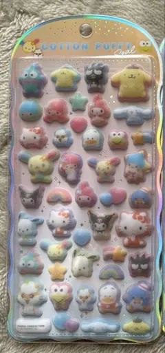『正規品』COTTON PUFFY シール　サンリオキャラクターズ　サンリオ