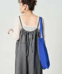 FREAK'S STORE 紐 デニム サロペット