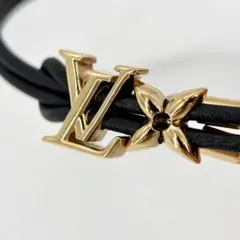 極美品✨ ルイヴィトン ブレスレット バングル M8142Z ロゴ 1659