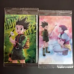 HUNTER✖️HUNTERイタジャガカード ゴン＆ヒソカ(NとR)