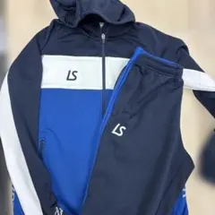 LUZeSOMBRAルースイソンブラ紺ジャージセットアップ Mサッカーフットサルのサムネイル
